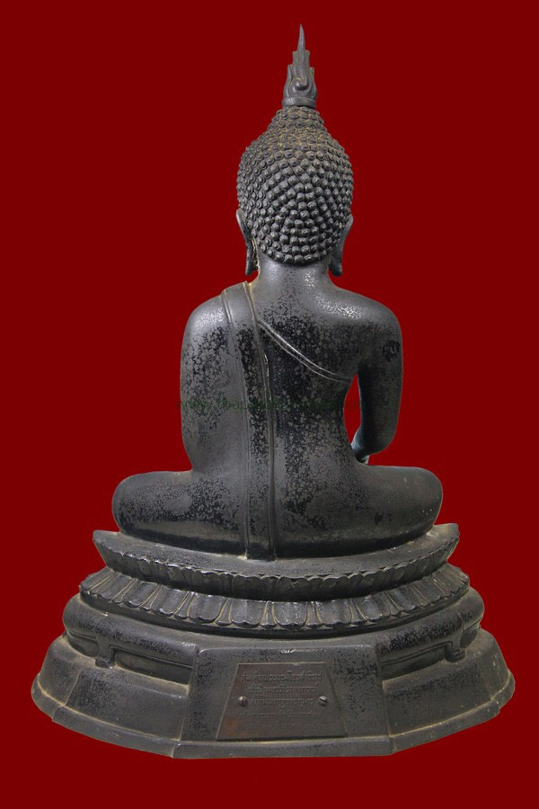 หลวงพ่อวัดเขาตะเครา พระบูชาขนาด9นิ้ว ปี2516  龙婆瓦考达好寺 供奉型尺寸9 寸 2516年